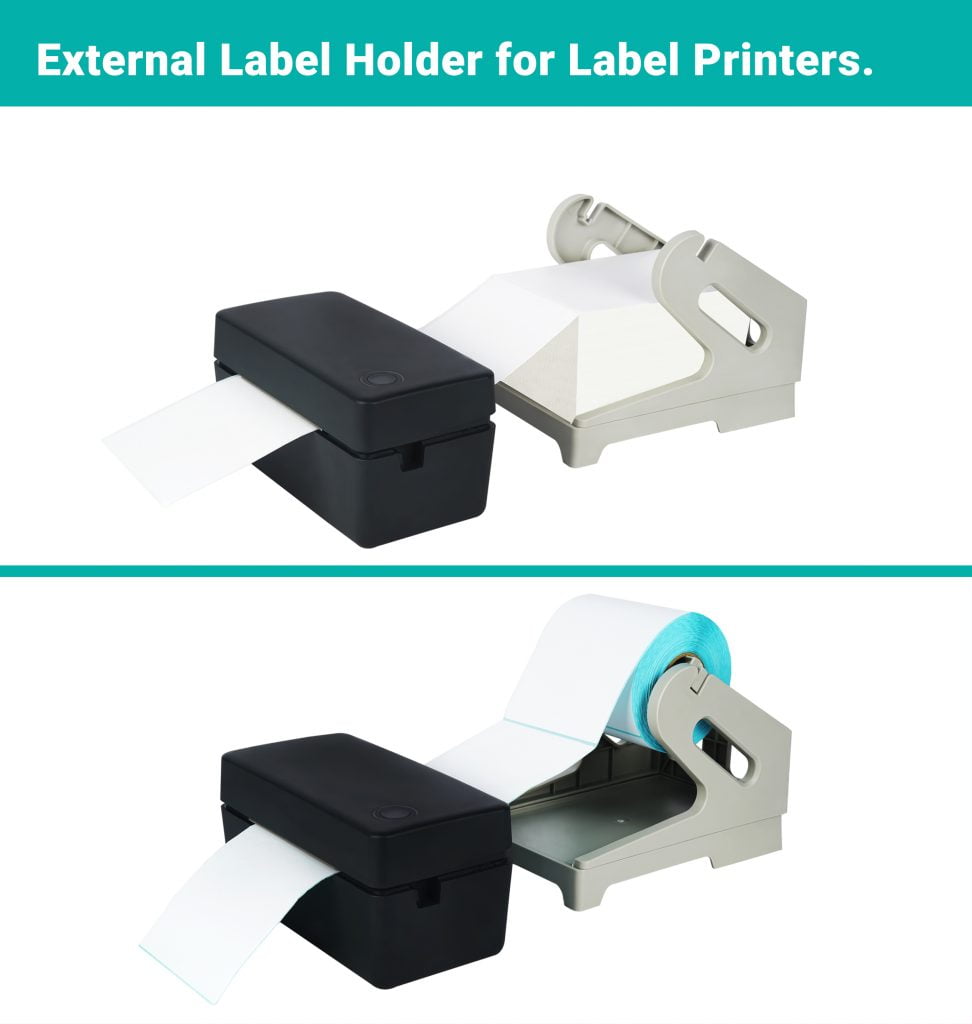 F2C Thermal Label Paper Holder Rolls and FanFold Labels Holder for