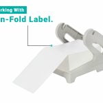 Desktop Label Printer Accessory Milestone Label Holder for Rolls and Fan-Fold 4x6 4x4 Labels Label Holder 