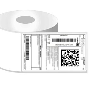 Thermal Shipping Label Papers 3x5 inch 75x125 mm(500 Roll Labels) for Flipkart Label