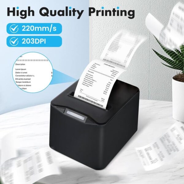 P8370 3 Inch Billing Printer Auto Cutter - Image 5