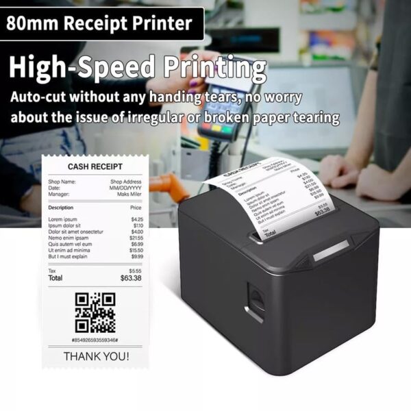 P8370 3 Inch Billing Printer Auto Cutter - Image 4
