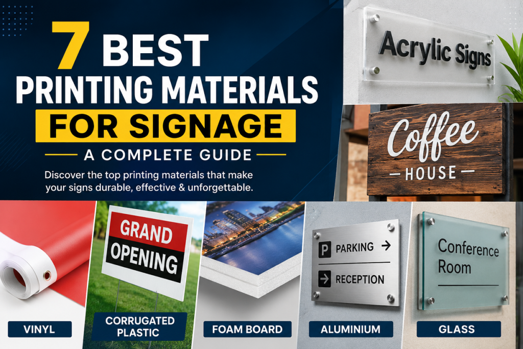 Materials for Signage